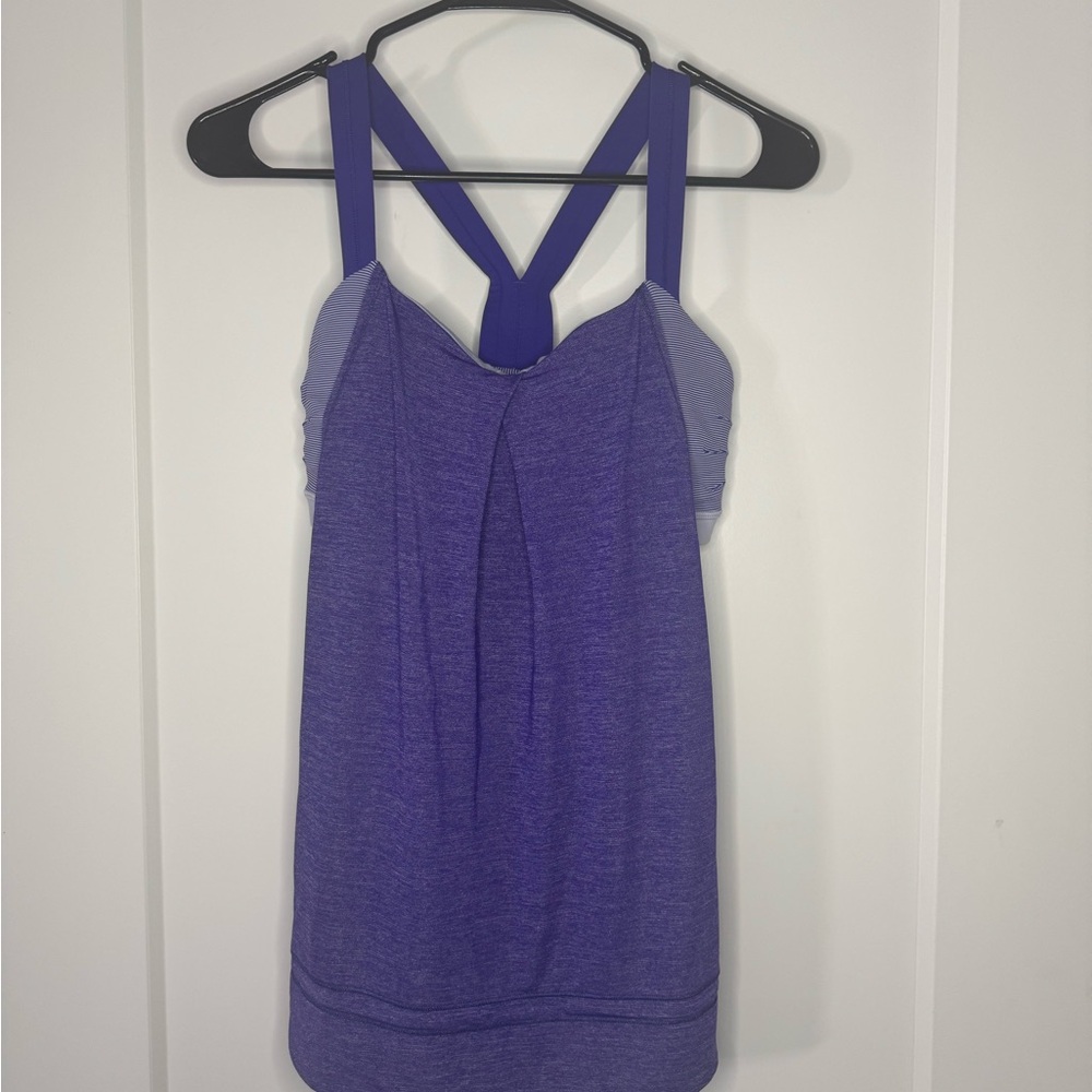 Lululemon Athletica Purple Tank Top Lightweight & Breathable sport shirt